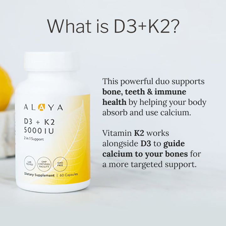 Vitamin D3 + K2