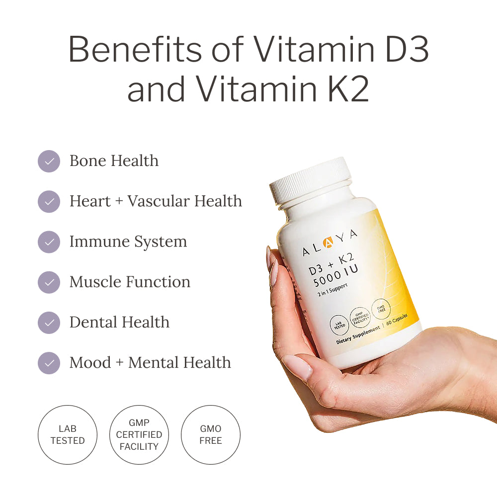 Vitamin D3 + K2